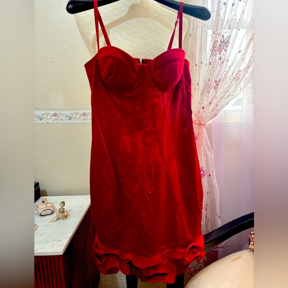 Guess by Marciano Mini red vintage dress